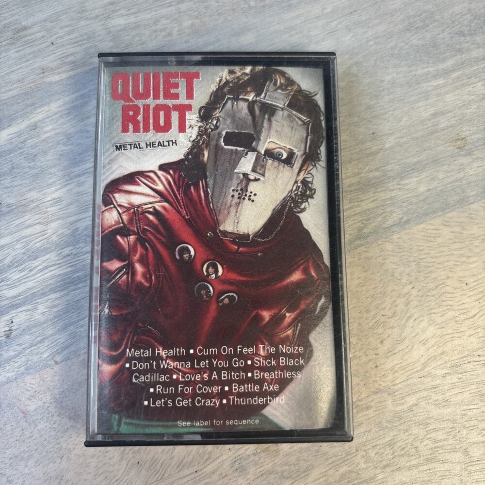 Metal Health by Quiet Riot (Cassette, Jul-1986, Legacy Records)